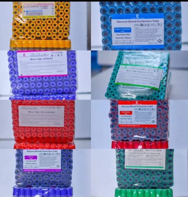 Vacuum Blood Collection Tubes (5)